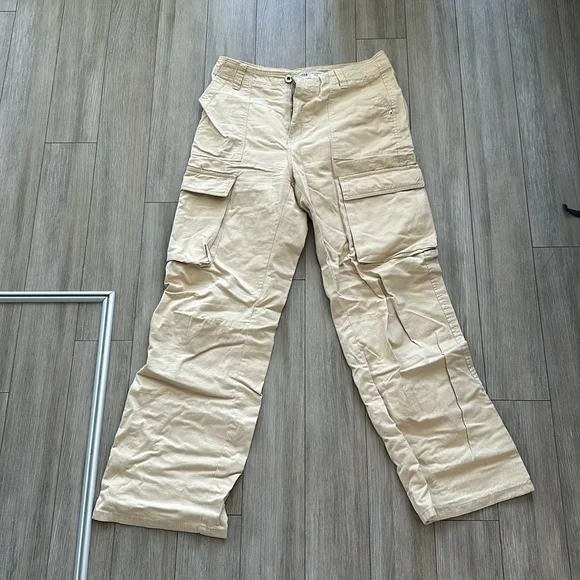 Beige Cargo Pants - Picture 2 of 3